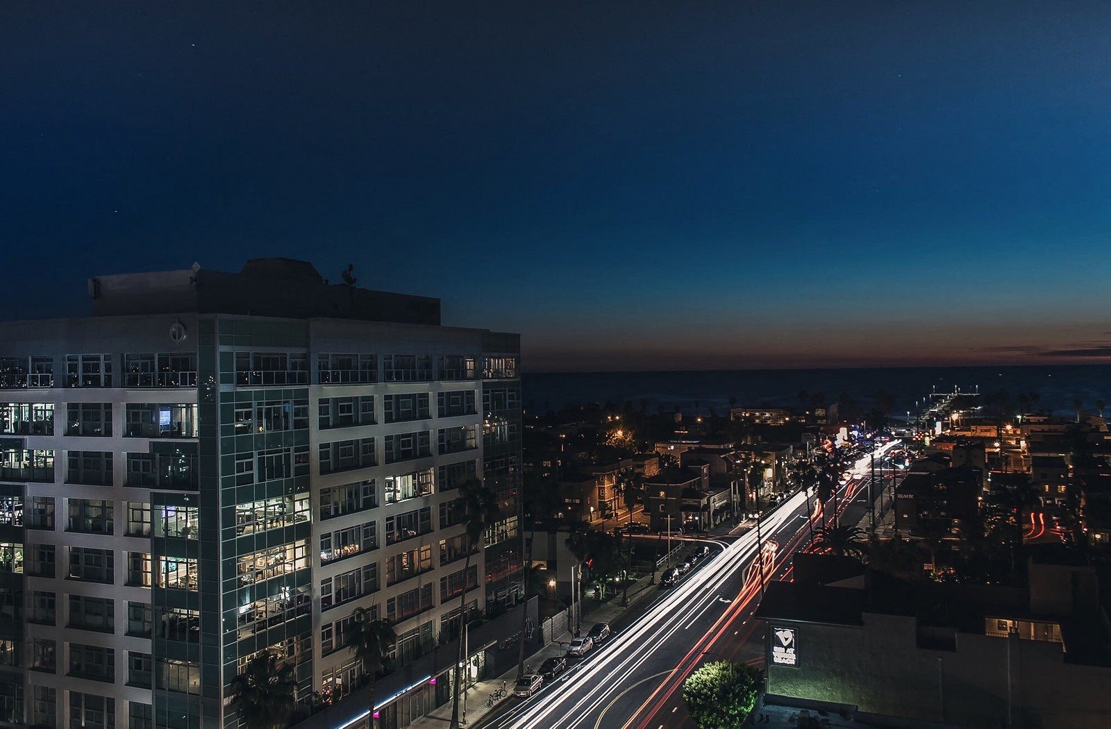 Marina Towers Night